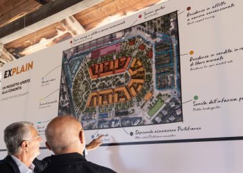 Conferenza stampa di presentazione del progetto di rigenerazione urbana Ex Trotto Milano (Foto: 2023, LaPresse)