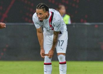 Infortunio per Noah Okafor (Foto LaPresse)