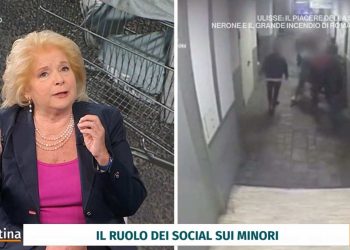 La professoressa Malucelli a Uno Mattina