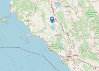 Terremoto oggi Viterbo, Ingv
