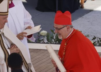 Card. Pizzaballa con Papa Francesco
