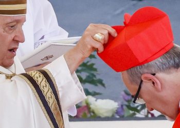 Papa Francesco con Pizzaballa