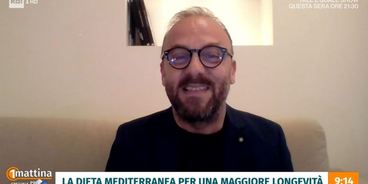 Il prof Moschetta sulla Dieta Mediterranea a Uno Mattina