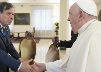 Papa Francesco con Parisi