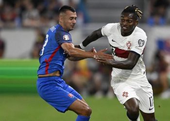 Probabili formazioni Portogallo Slovacchia, qualificazioni Europei 2024 gruppo J (Foto LaPresse)