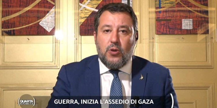 Matteo Salvini a Quarta Repubblica