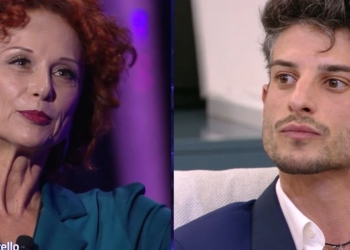 Beatrice Luzzi e Giuseppe Garibaldi al GF 2023 (Foto: Screenshot)