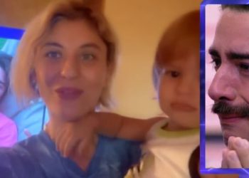 Lorenzo Remotti, moglie Mariella e figlio Dante (foto: web)