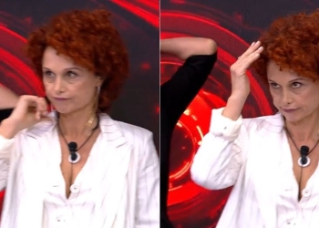 Beatrice Luzzi, il gesto simbolico al Grande Fratello 2023 (Foto: Screenshot)