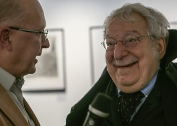 L'autore dell'articolo insieme a Giovanni Chiaramonte (archivio CMC)