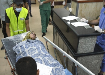 Ospedale Gaza bombardato