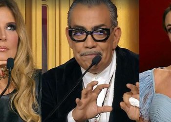 Lucarelli, Mariotto e Paola Perego a Ballando con le stelle 2023