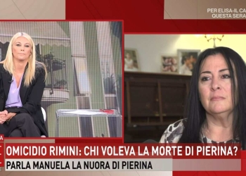 Omicidio Pierina, la nuora Manuela a Storie Italiane
