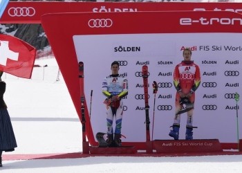 Diretta gigante Soelden, CdM sci 2023-2024 (Foto LaPresse)