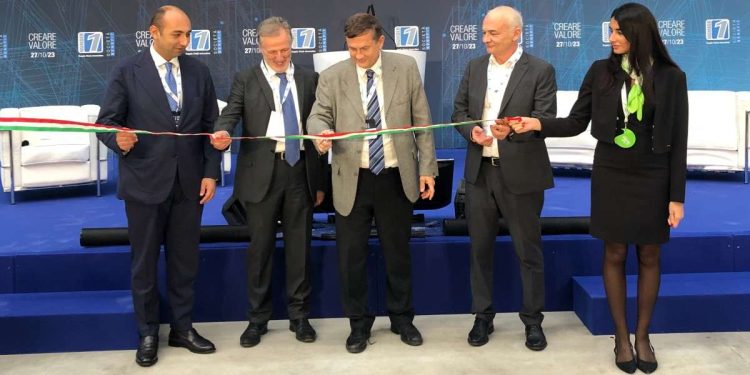 L'inaugurazione del magazzino di Number 1 a Pignataro Maggiore (CE)