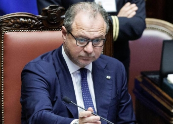 Giorgio Mulè, deputato Forza Italia e vicepresidente Camera (Foto: 2023, LaPresse)