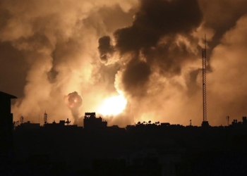 Israele, attacco a Gaza (LaPresse)