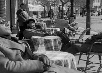 Una scenda del film di Fellini su Rete 4 (Foto Web)