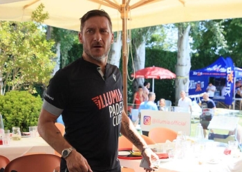 Francesco Totti, 786 partite e 307 gol con la Roma (Foto LaPresse)