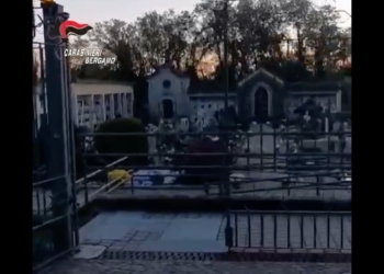 Carabinieri a Pedrengo (Bergamo)