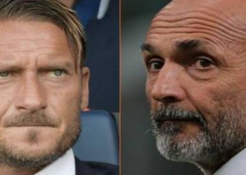Luciano Spalletti e Francesco Totti. (Foto: Web)