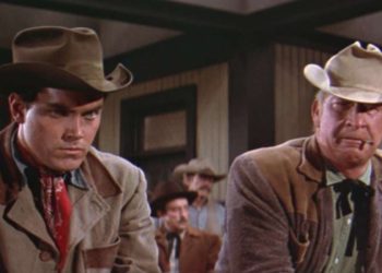 Una scena del film nel pomeriggio di Rete 4 (Foro Web)