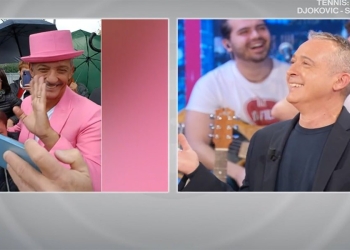 Fiorello e Piarluigi Diaco a Bella Ma'