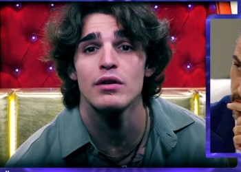 Paolo contro Massimiliano al GF 2023 (Foto: Screenshot)