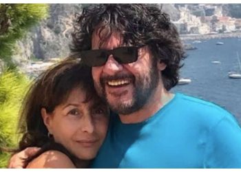 Lillo e la moglie Tiziana (foto: web)