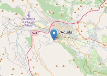 Il terremoto di oggi a L'Aquila, in Abruzzo (Ingv)