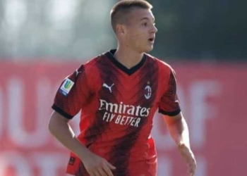 Francesco Camarda, classe 2008, attaccante del Milan (da Facebook)