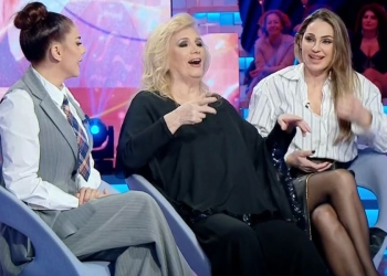 Iva Zanicchi con Mietta e Anna Tatangelo a Verissimo