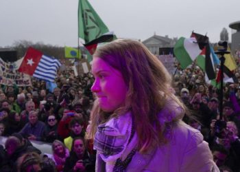 Greta Thunberg ad Amsterdam