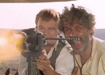 Una scena del film nel pomeriggio di Rete 4 (Foto Web)