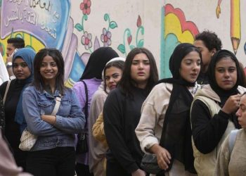 Al voto in Egitto (LaPresse)