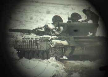 In Ucraina (LaPresse)