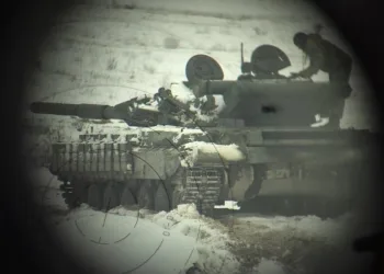 In Ucraina (LaPresse)