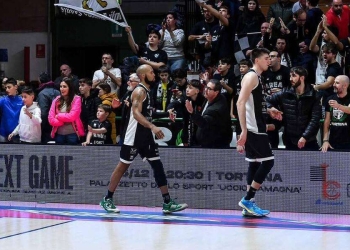 Diretta Galatasaray Tortona, gara-2 play in Champions League (da facebook.com/DerthonaBasket)