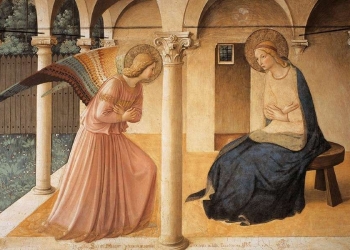 Beato Angelico, Annunciazione, Convento di San Marco a Firenze (1440-50)