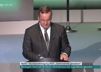 Il ministro Pistorious, screen da Youtube