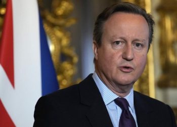 David Cameron incontra a Parigi il Ministro degli Esteri francese (Foto: 2023, LaPresse)
