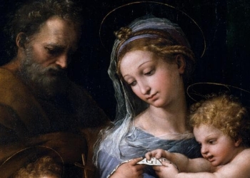 La Madonna della Rosa di Raffaello