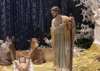 Presepe 2023 della Parrocchia sant'Ambrogio in Monza (foto S. Riva)