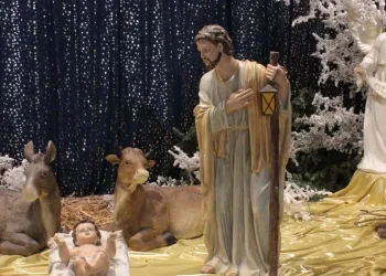 Presepe 2023 della Parrocchia sant'Ambrogio in Monza (foto S. Riva)