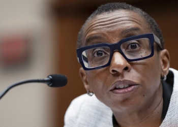 Claudine Gay, presidente di Harvard (Foto: 2023, LaPresse)