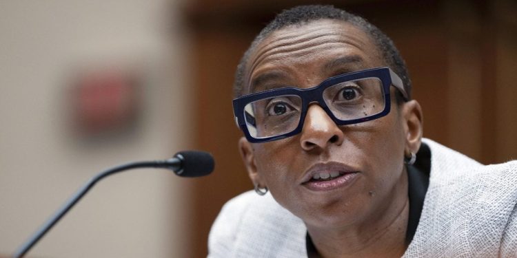 Claudine Gay, presidente di Harvard (Foto: 2023, LaPresse)