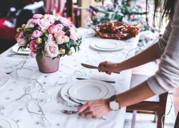 Tavola per Natale (Foto: Pixabay)