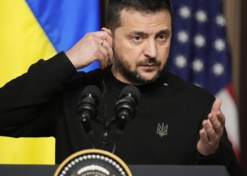 Volodymyr Zelensky, presidente dell'Ucraina (LaPresse)