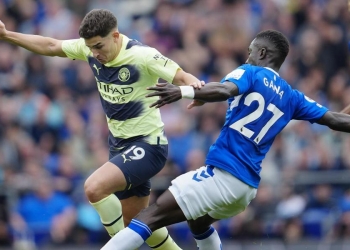 Diretta Everton Manchester City, Premier League 19^ giornata (Foto LaPresse)