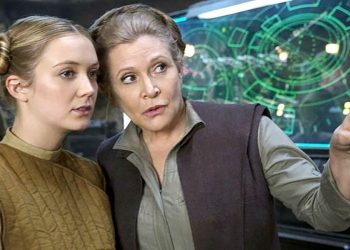 Carrie Fisher e figlia Star Wars Screenshot